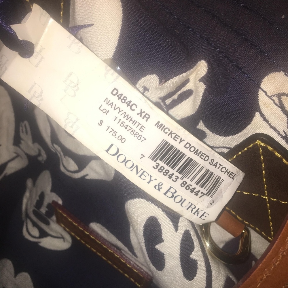 Dooney  and Bourke Disney Mickey purse